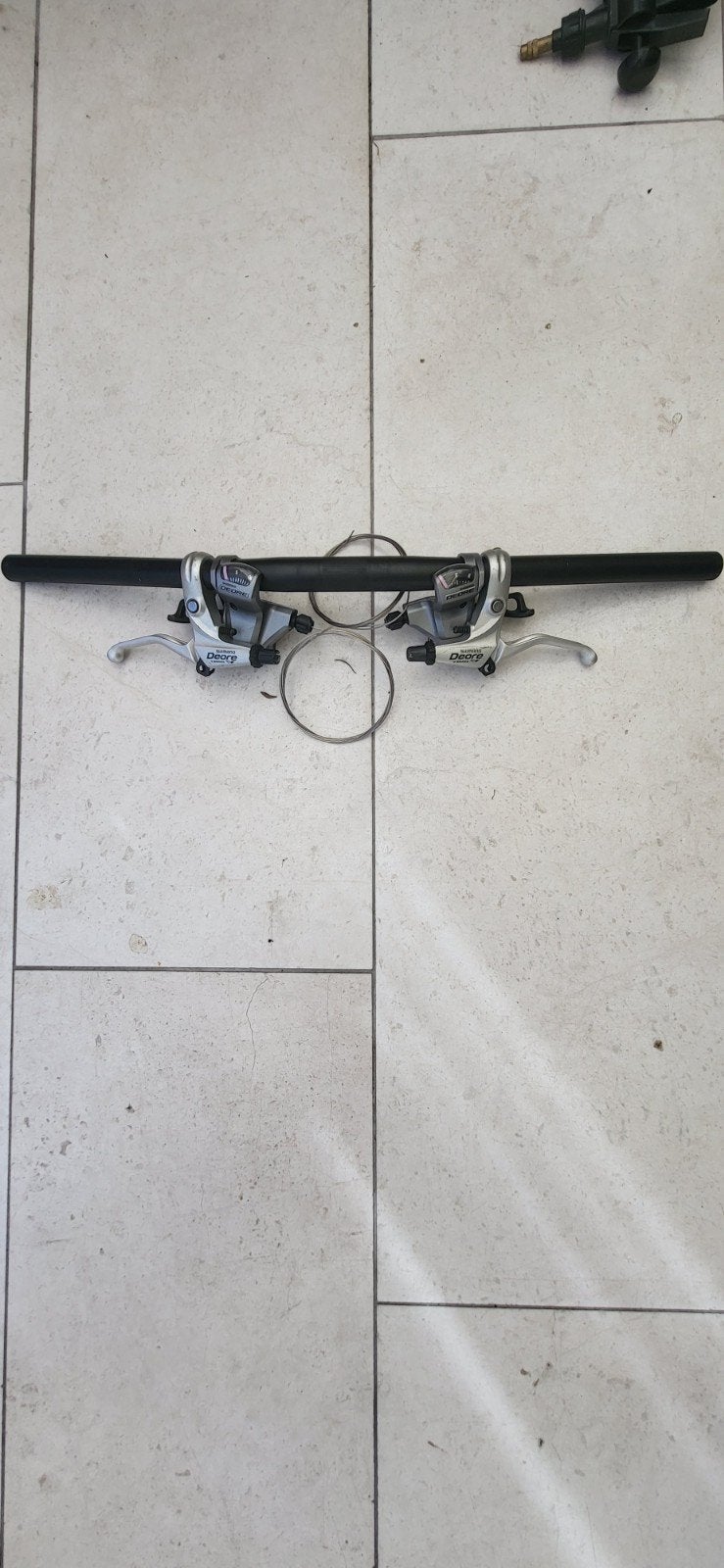Shimano Deore V-Brake Shifters en Stuur, Mountainbike, Remmen, Ophalen of Verzenden, Aluminium