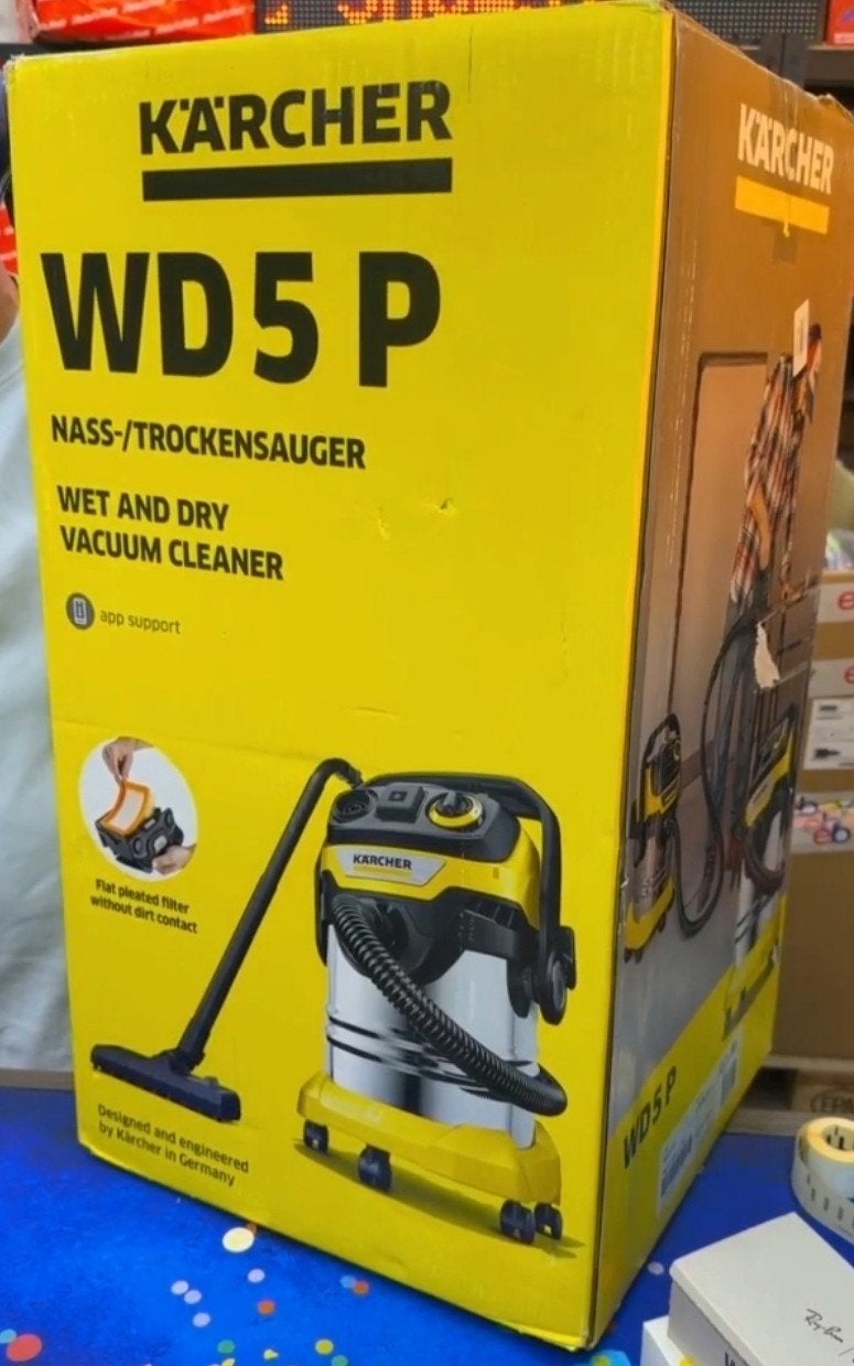 Kärcher WD 5 P Nat- en Droogzuiger, Ophalen of Verzenden