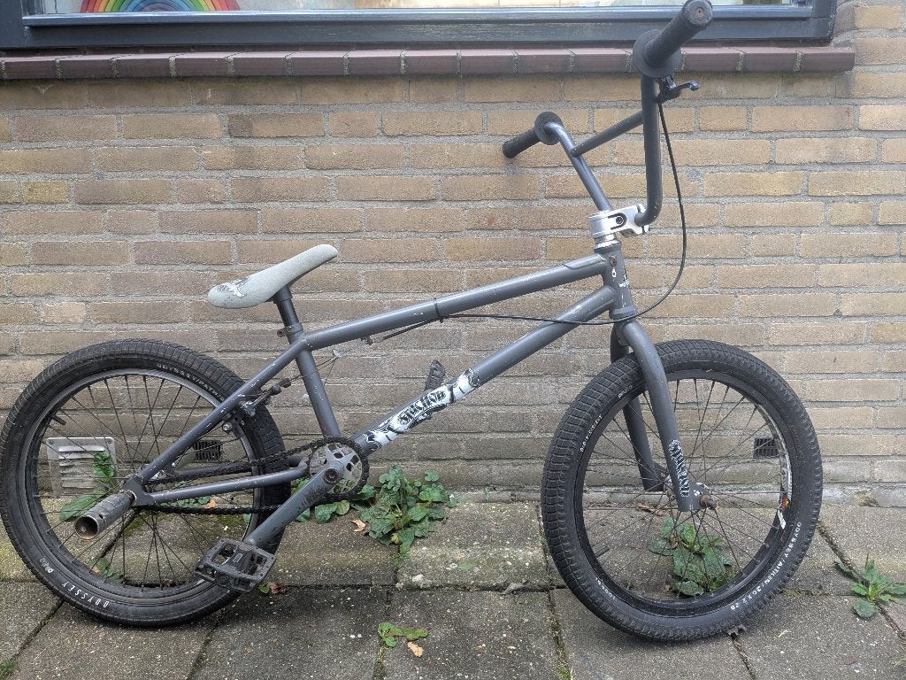 Bmx, Fietsen en Brommers, Ophalen, Staal, Velgrem, Voetsteunen