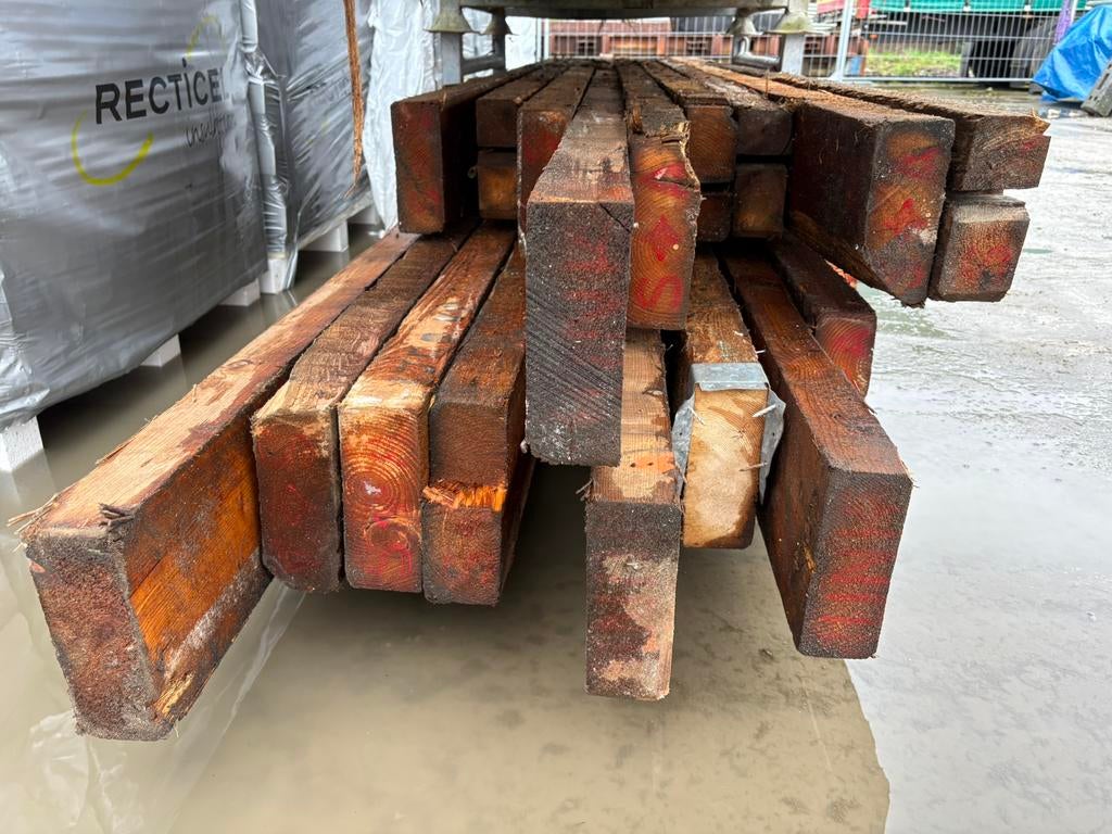 Nette gebruikte Gording balken verschillende afmetingen, Ophalen, Gebruikt, Balk, Vuren