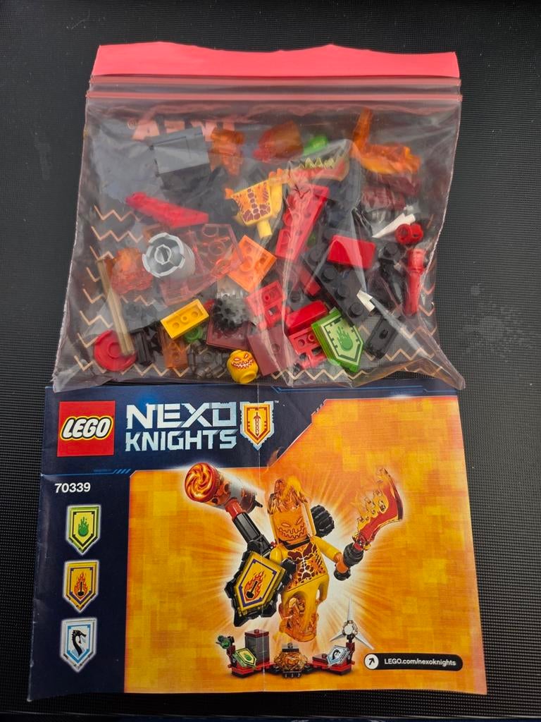 LEGO Nexo Knights 70339 Ultimate Flama, Ophalen of Verzenden, Gebruikt, Overige merken