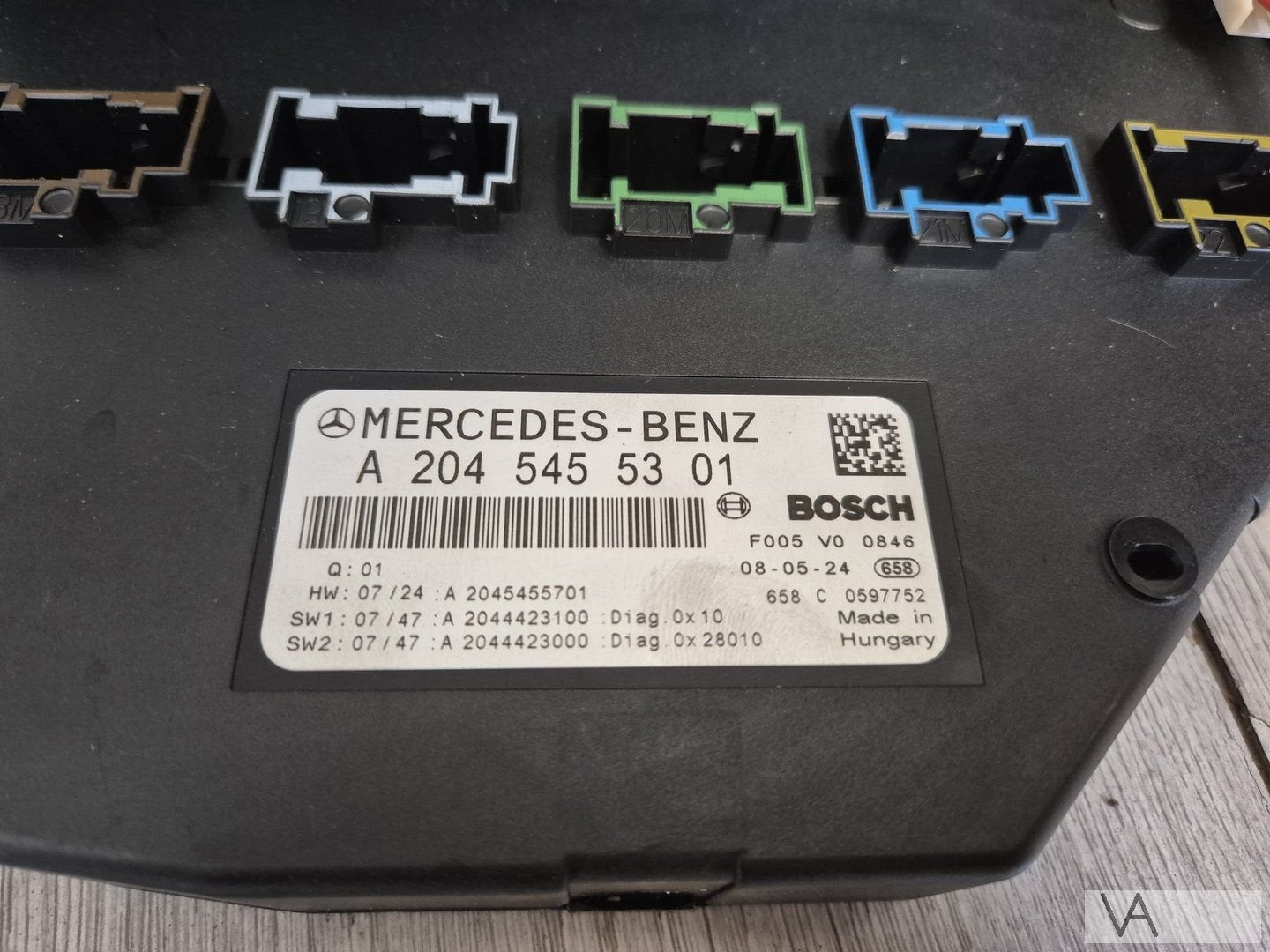 Mercedes C klasse W204 2007 - 2010 zekeringkast a2045455301, Gebruikt, -, Ophalen of Verzenden, -