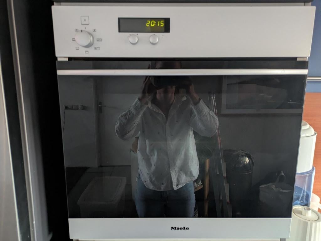 Miele oven, Gebruikt, Hete lucht, Oven met grill, Inbouw