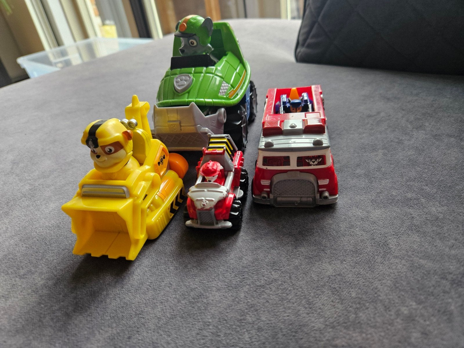 Paw Patrol auto's, Ophalen, Gebruikt