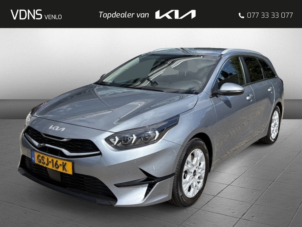 Kia Ceed Sportswagon 1.0 T-GDi DynamicPlusLine Navi + Camera, Gebruikt, Met garantie (alle), Leder en Stof, Origineel Nederlands