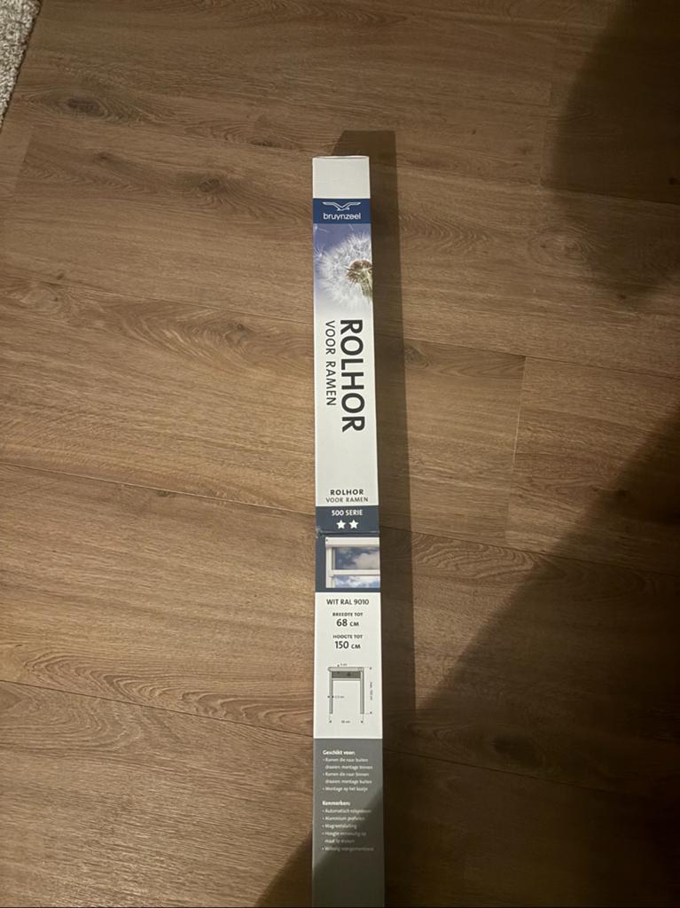 Bruynzeel rolhor voor ramen (tot 68 x 150 cm), Minder dan 80 cm, Overige typen, Minder dan 200 cm, Nieuw