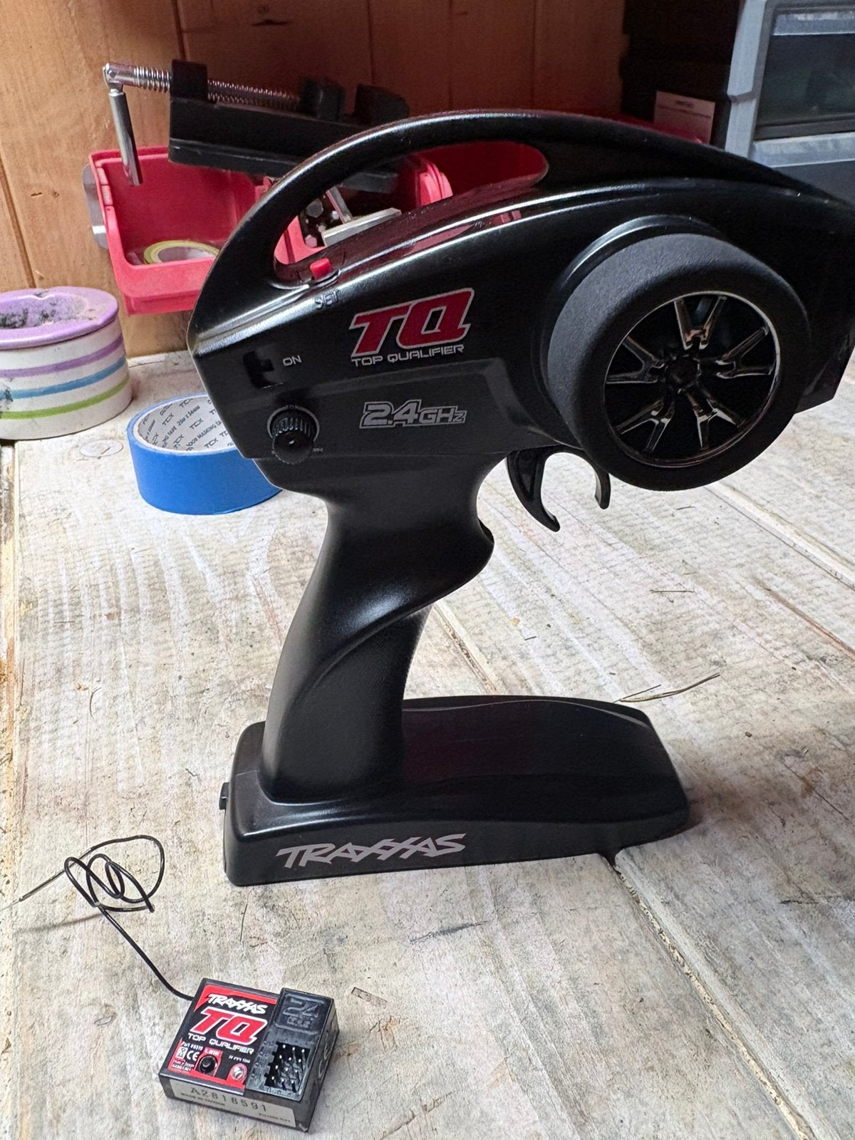 Traxxas tq radio systeem, Ophalen of Verzenden, Zo goed als nieuw
