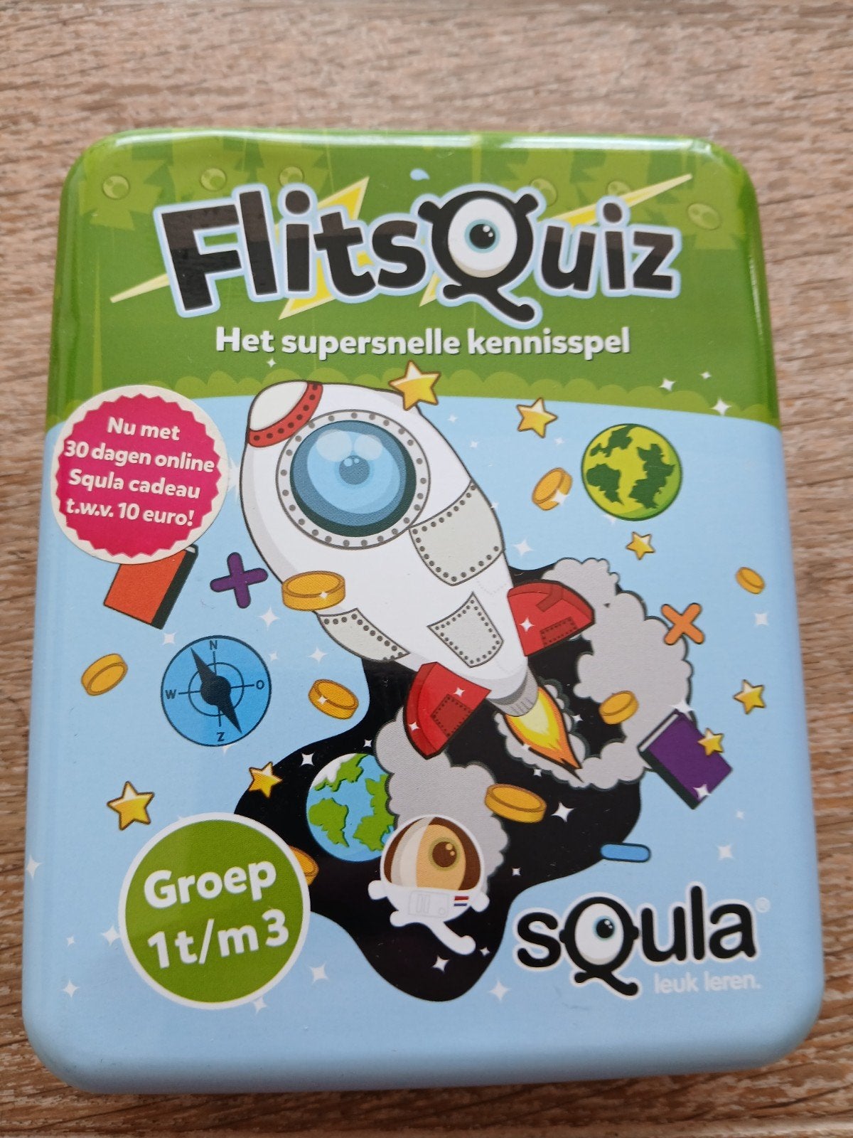 Squla - FllitsQuiz Groep 1 t/m 3, Ophalen, Gebruikt