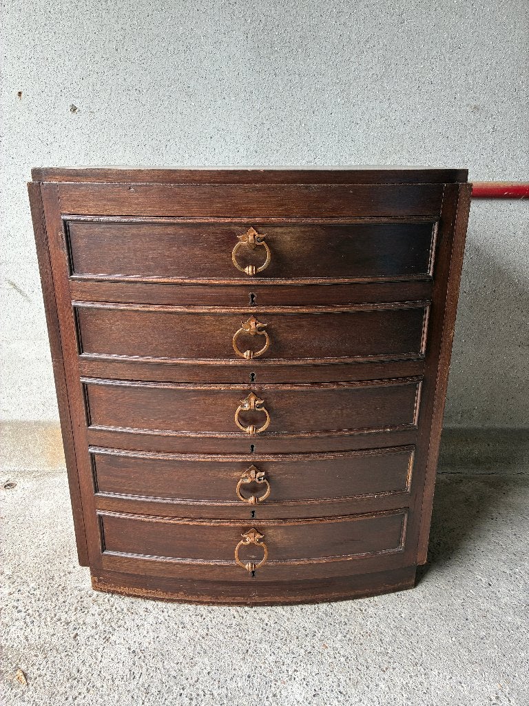 mooie antieke ladenkast, Antiek en Kunst, Ophalen