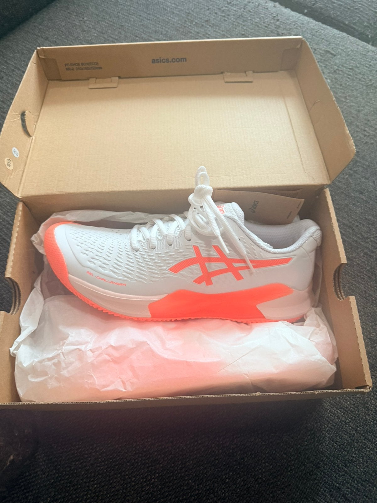 Asics gel-challenger 14 clay dames maat 40, Sport en Fitness, Padel, Ophalen of Verzenden, Zo goed als nieuw, Padelschoenen