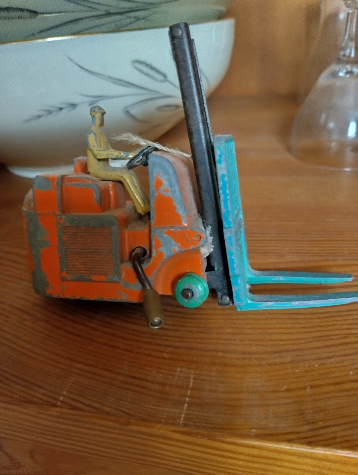 Vintage Dinky Toys Coventry Climax Vorkheftruck, Verzamelen, Ophalen of Verzenden, Gebruikt