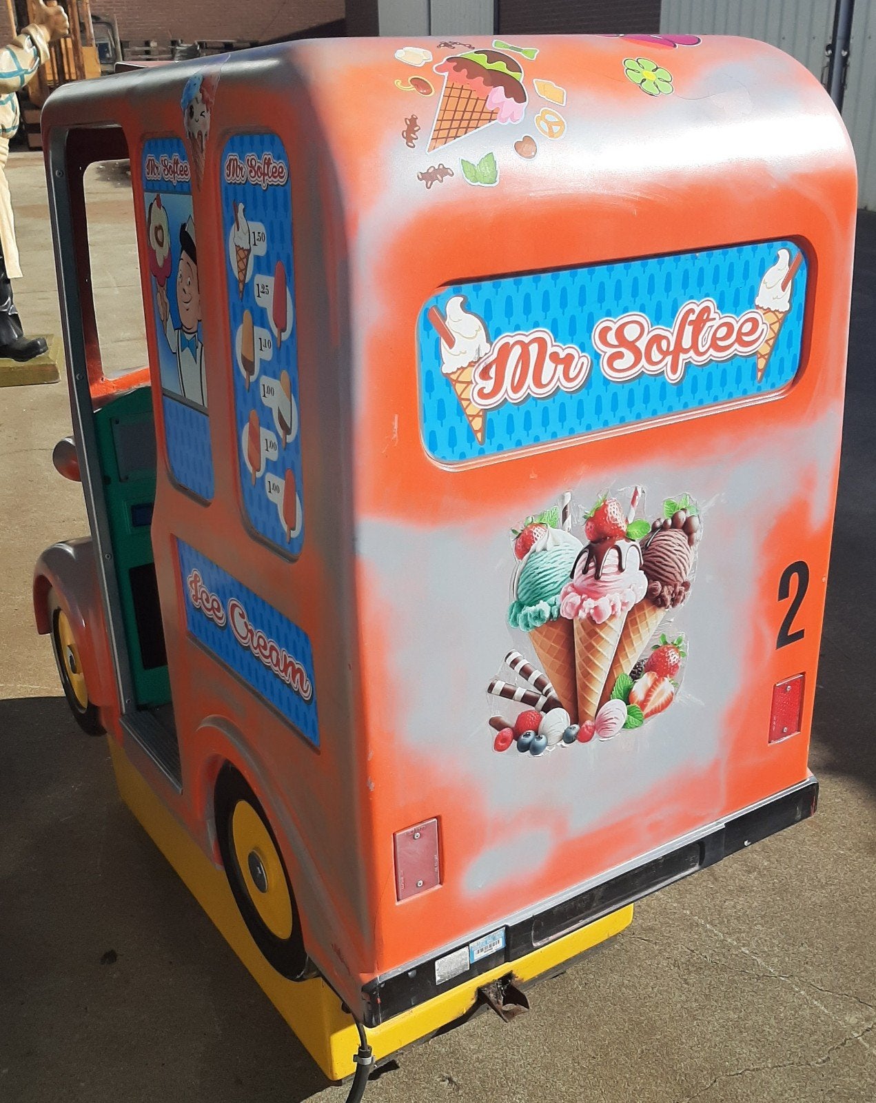 Kiddy ride ijscobusje, Verzamelen, Ophalen, Gebruikt
