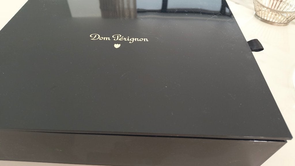 Design luxe doos Dom Perignon champagne, Ophalen of Verzenden, Nieuw, Frankrijk, Champagne
