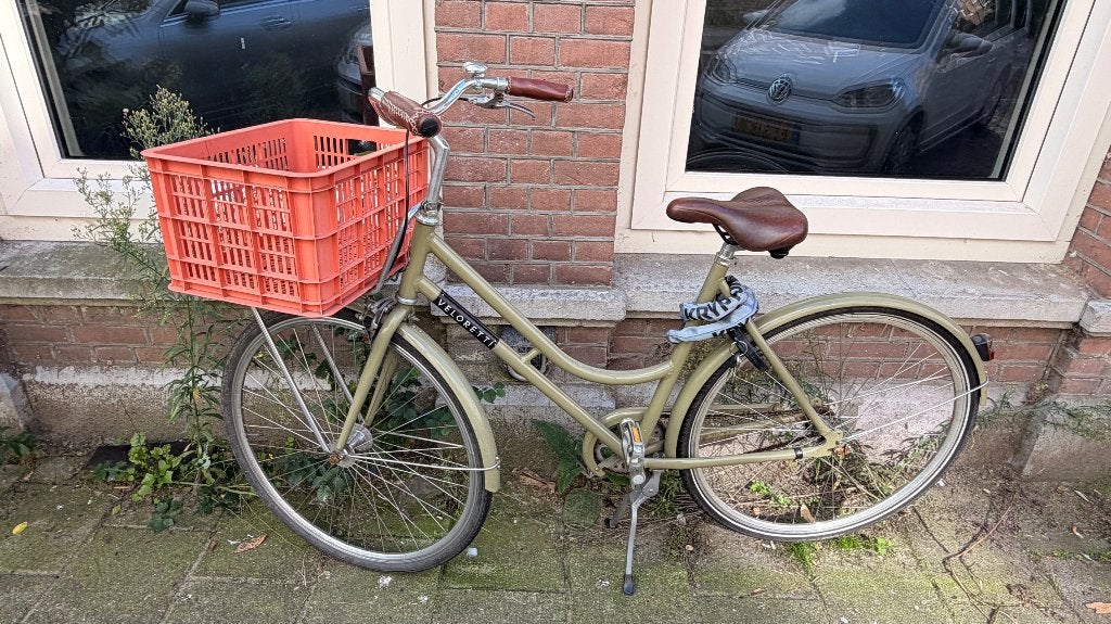 Veloretti Dames fiets, Fietsen en Brommers, Ophalen, Gebruikt, Handrem