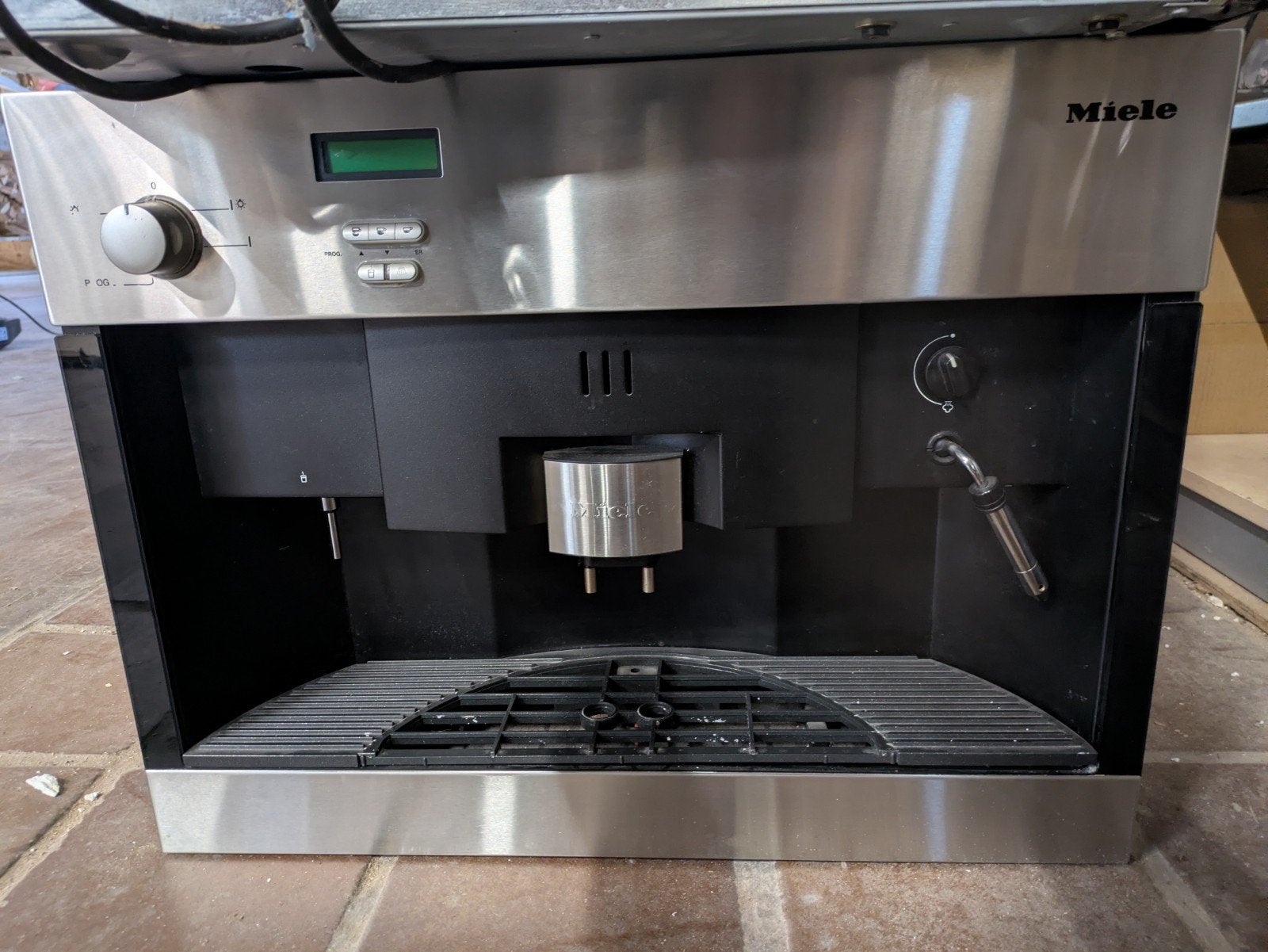 Miele CVA 620 Koffiemachine - Inbouw Espresso Apparaat, Gebruikt, Espresso apparaat, 10 kopjes of meer, Koffiebonen