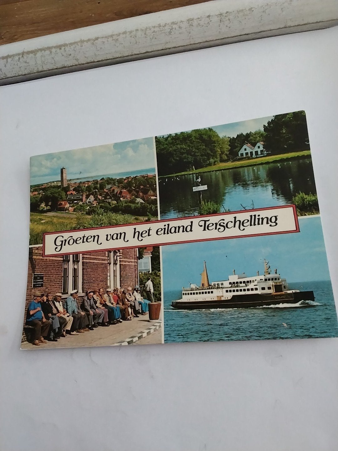 Oude ansichtkaart Terschelling - Gelopen 1984, Verzamelen, Ansichtkaarten | Nederland, Ophalen of Verzenden