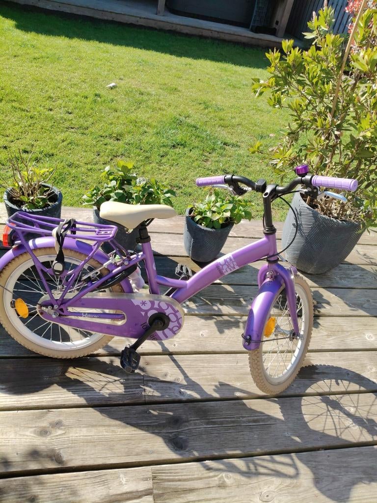 Loeki Xplorer kinderfiets 18 inch met slot, Fietsen en Brommers, Fietsen | Kinderfietsjes, Ophalen of Verzenden, Gebruikt, 16 tot 20 inch