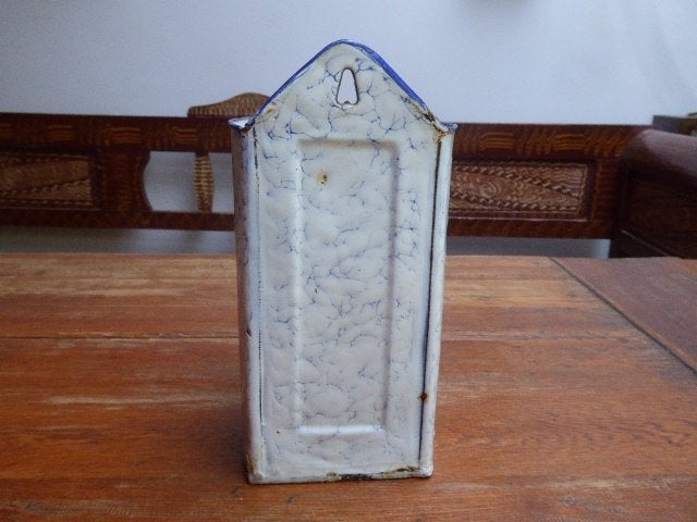 Antiek emaille lavement, Ophalen of Verzenden