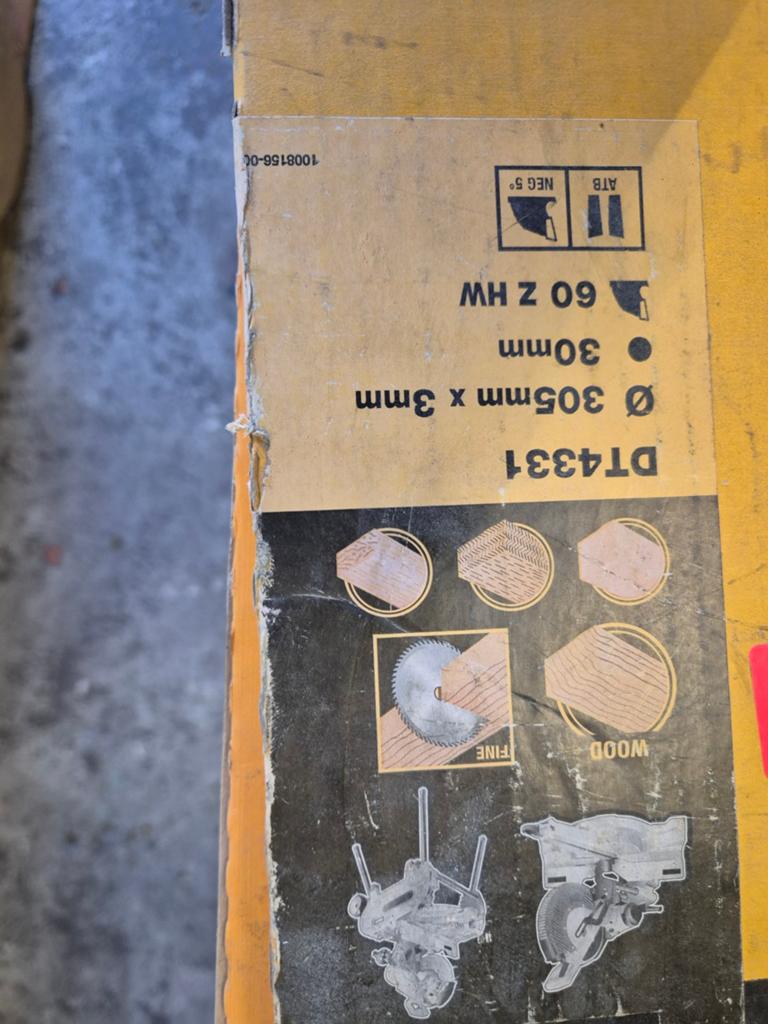 Zaagbladen  nieuw De walt, Doe-het-zelf en Verbouw, Gereedschap | Zaagmachines, Cirkelzaag, 70 mm of meer, Nieuw, Ophalen of Verzenden
