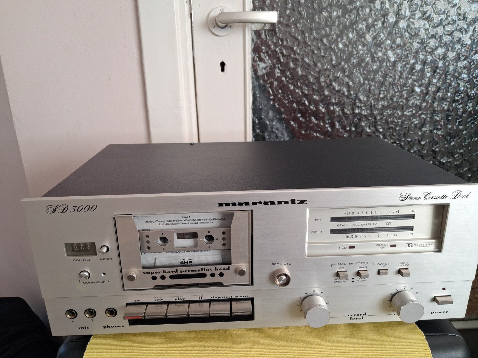 marantz sd3000 stereo cassettedeck nieuwe snaartjes, Ophalen, Marantz