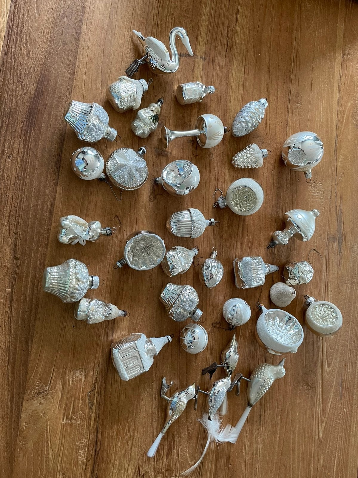 Oude en vintage kerstballen, Diversen, Kerst, Ophalen, Gebruikt