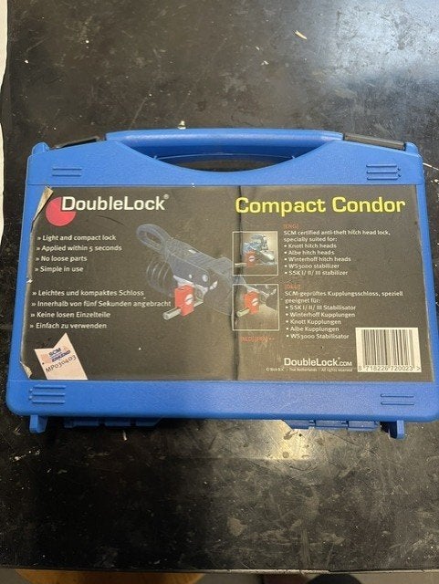 TE KOOP DOUBELOCK DISSELSLOT, Ophalen of Verzenden, Zo goed als nieuw