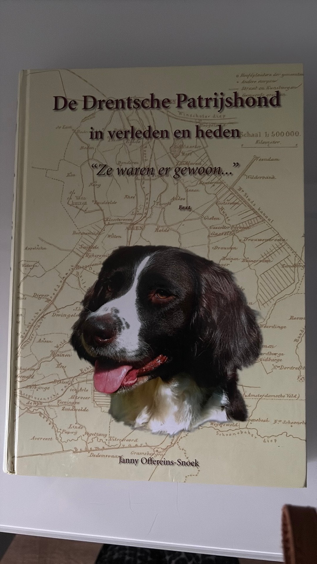 Boek: De Drentsche Patrijshond in verleden en heden, Ophalen of Verzenden, Zo goed als nieuw, Honden