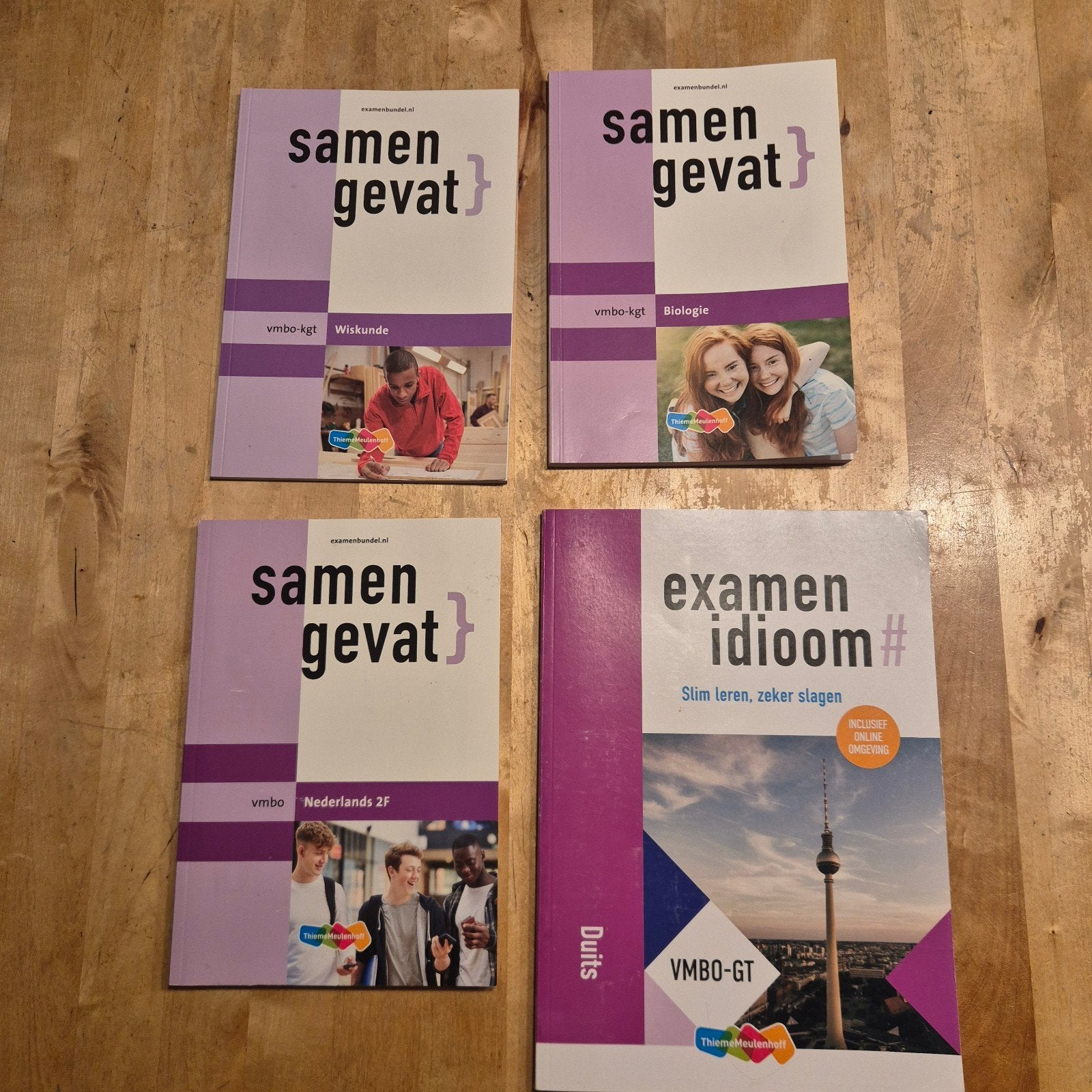 Samengevat VMBO ( wis, bio, ned) & Examenidioom Duits, Ophalen of Verzenden, Gelezen, VMBO, Wiskunde A