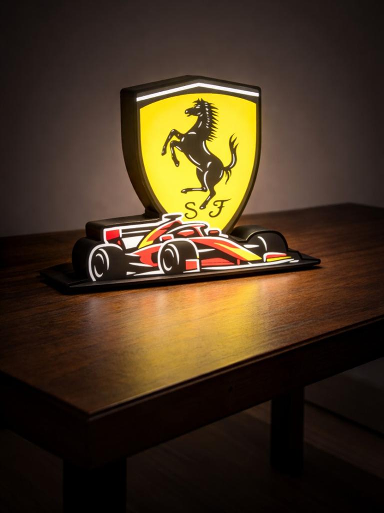 Ferrari Lichtbak LED - Perfect voor Gamer, Mancave of Bar, Ophalen of Verzenden, Nieuw, Formule 1