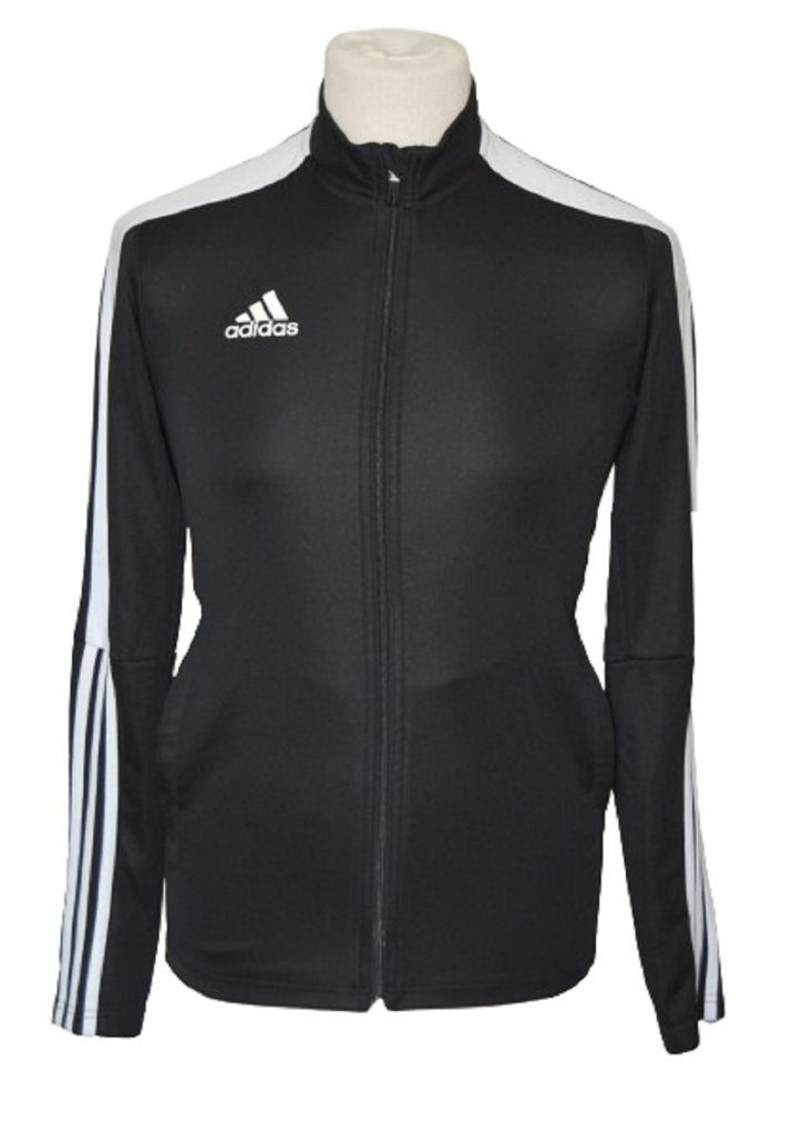 Adidas jack, trainingsjack, zwart, Mt. XS, Verzenden, Zwart, Zo goed als nieuw, Adidas