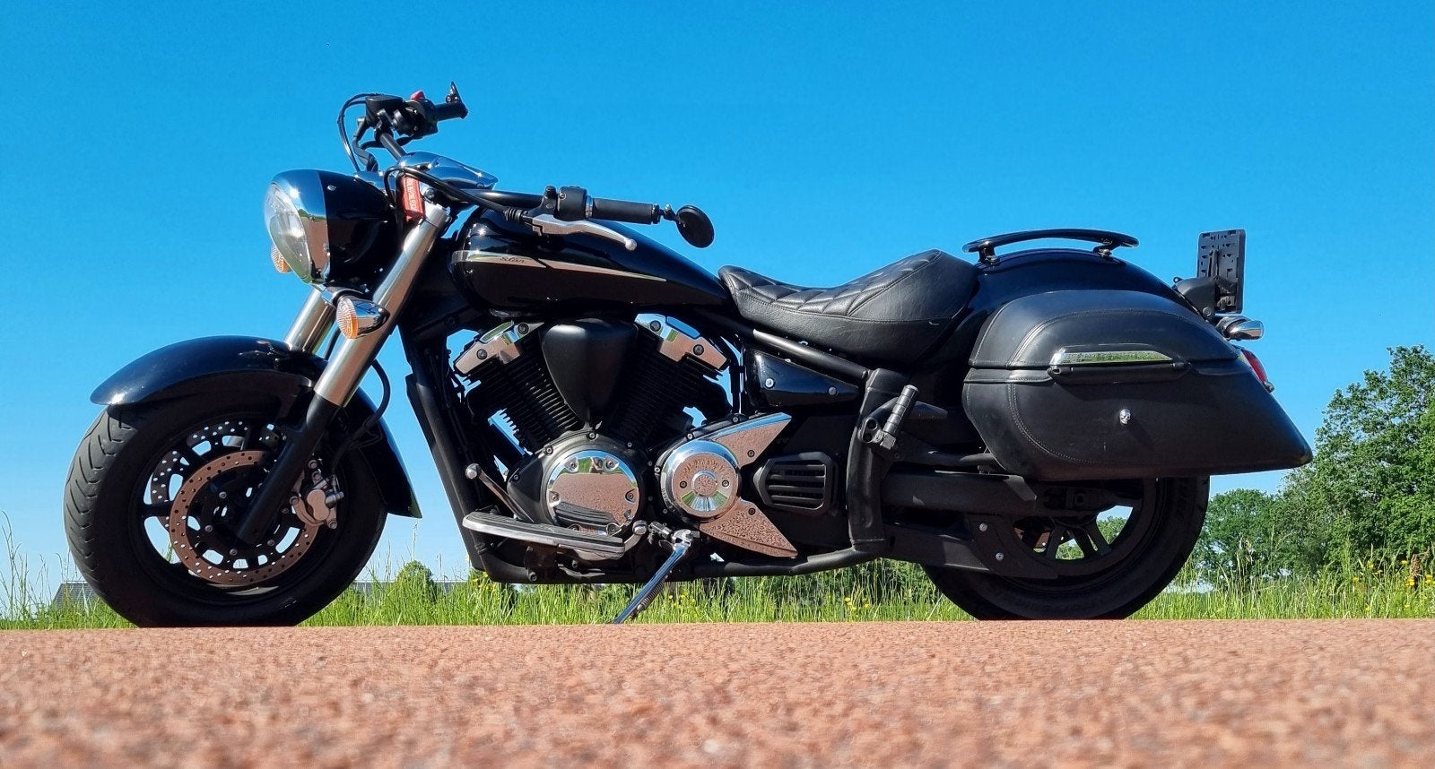Gave Yamaha XVS1300 XVS 1300 Midnight Star full black, Motoren, Motoren | Yamaha, Particulier, Chopper, meer dan 35 kW, 2 cilinders