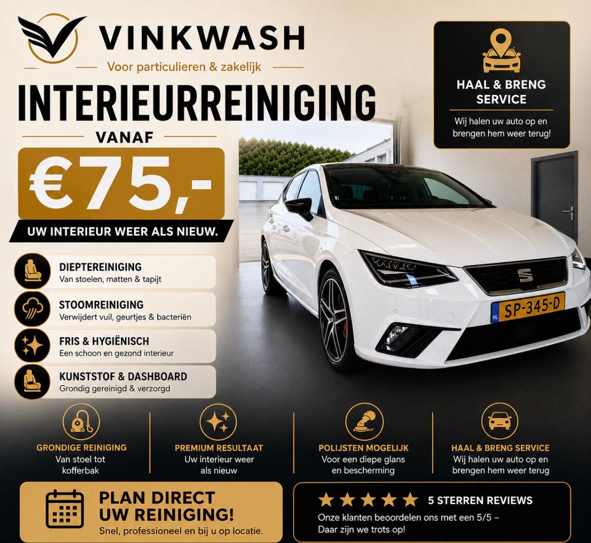 Autpoetser  coatings ️, Ophalen of Verzenden, Reclamebord