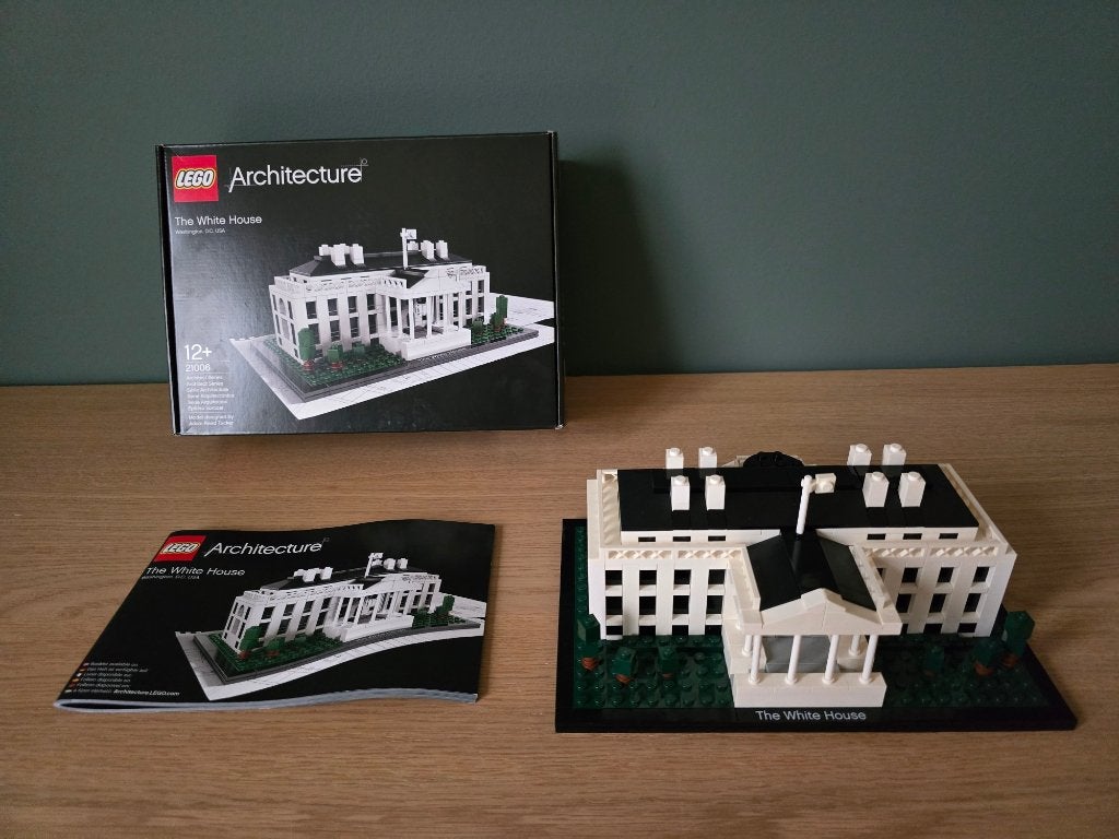 Lego Architecture 21006 The White House / Het Witte Huis, Compleet, Lego, Architecture, Ophalen of Verzenden