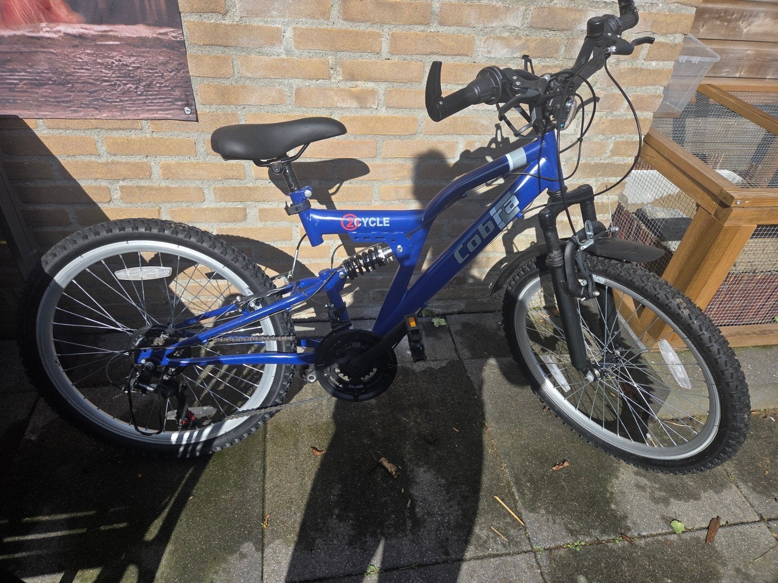 24 inch kinderfiets met versnellingen, Fietsen en Brommers, Ophalen, Gebruikt, Overige merken, Versnellingen