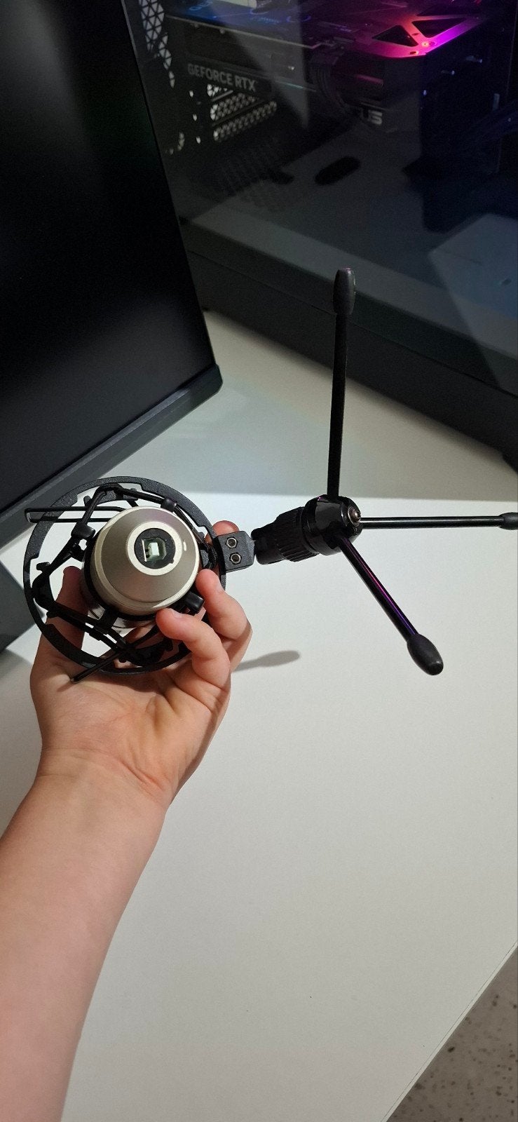 devine usb 50 microfoon, Ophalen, Gebruikt, Studiomicrofoon