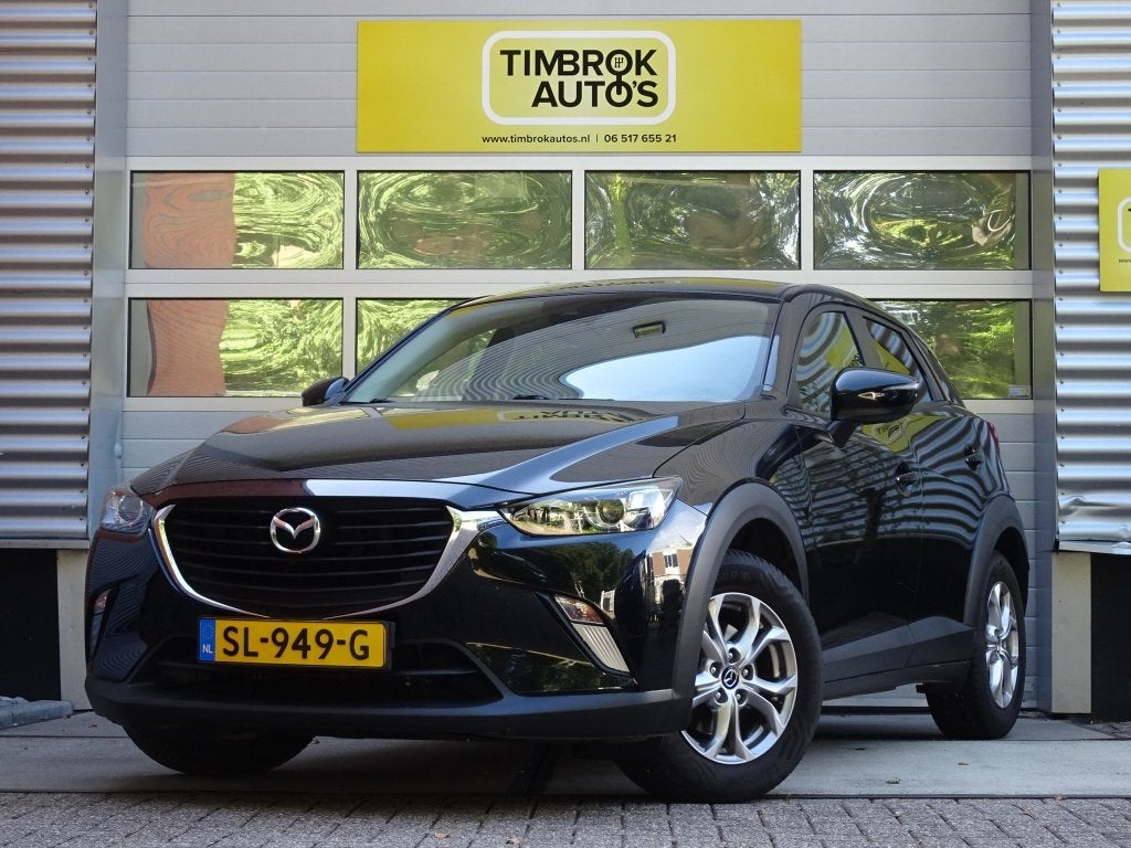 Mazda CX-3 2.0 SkyActiv 120pk Aut. *Navi/Stoelverw/Cam/Trekh, Auto's, 1998 cc, Stof, Euro 6, 4 cilinders