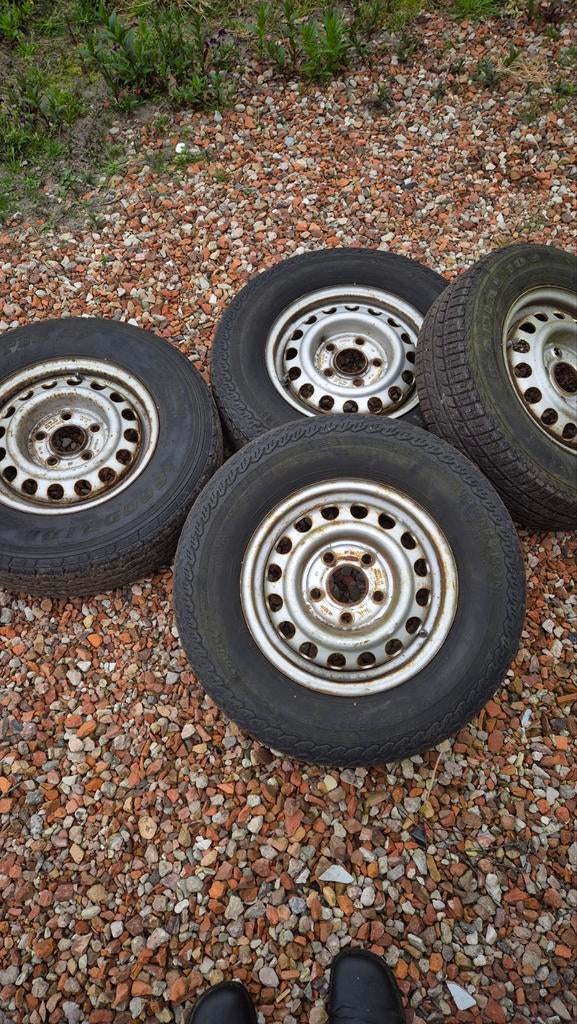 4 Mefro Stalen Velgen 4.5J x 13 H2 ET30 5x112 Naaf 67mm, Auto-onderdelen, Banden en Velgen, Ophalen, 15 inch, Zomerbanden, Velg(en)