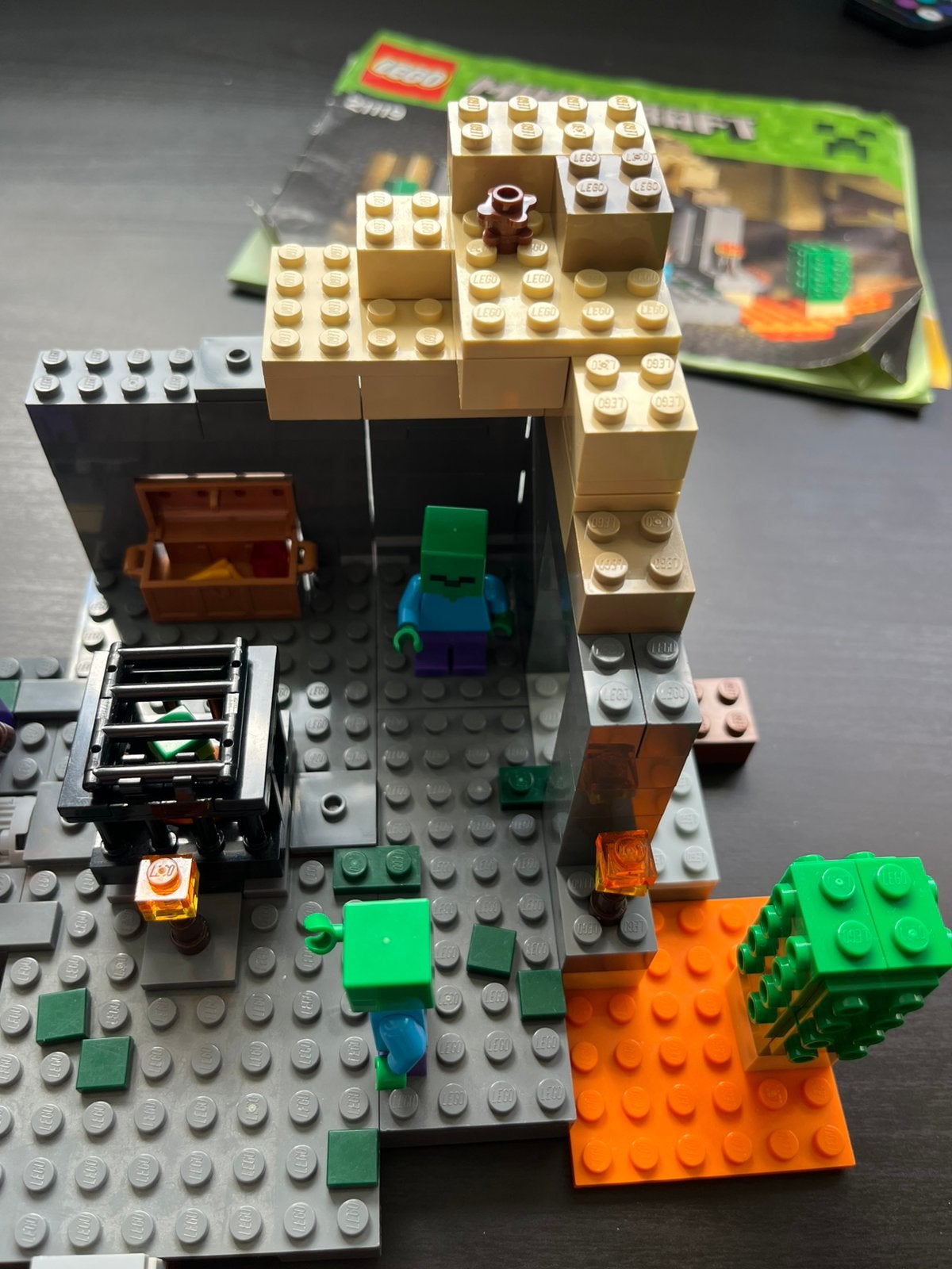 Lego Minecraft 21119 compleet, Compleet, Gebruikt, Minecraft, Lego
