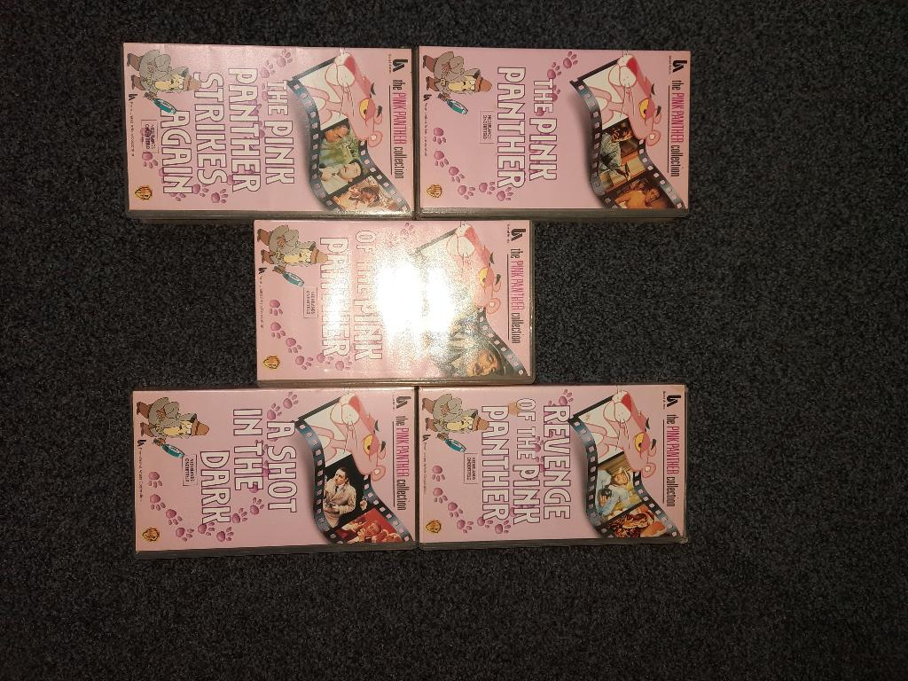 THE PINK PANTHER! 5 Top Komedie Klassiekers Op VIDEO!, Vanaf 6 jaar, Verzenden, Zo goed als nieuw, Komedie