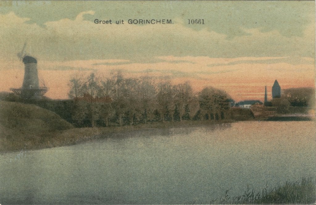Gorinchem Groet uit   Nauta 10661, Verzenden, 1920 tot 1940, Ongelopen, Zuid-Holland