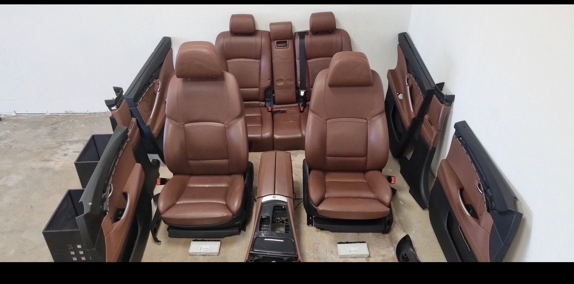 BMW F07 5 GT Comfort Interieur Compleet Bruin Leer, Auto-onderdelen, Ophalen, Gebruikt, BMW