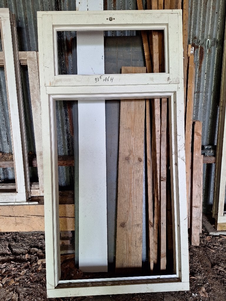 Hardhouten raamkozijn met klepraam - Nieuw, Raamkozijn, Nieuw, 150 tot 225 cm, Hout