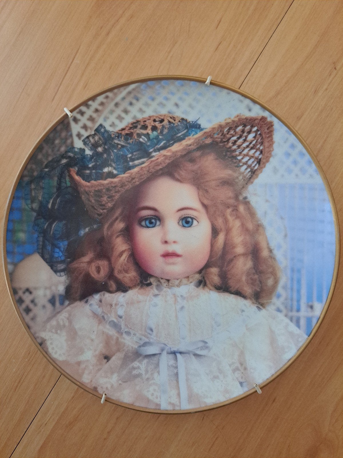 Franklin Mint 'The Antique Doll' Limited Edition Bord, Ophalen of Verzenden