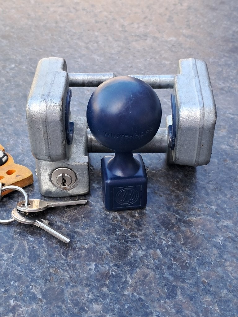 Winterhoff koppelingslot Robstop WS 3000 plus, Caravans en Kamperen, Caravan accessoires, Ophalen, Gebruikt