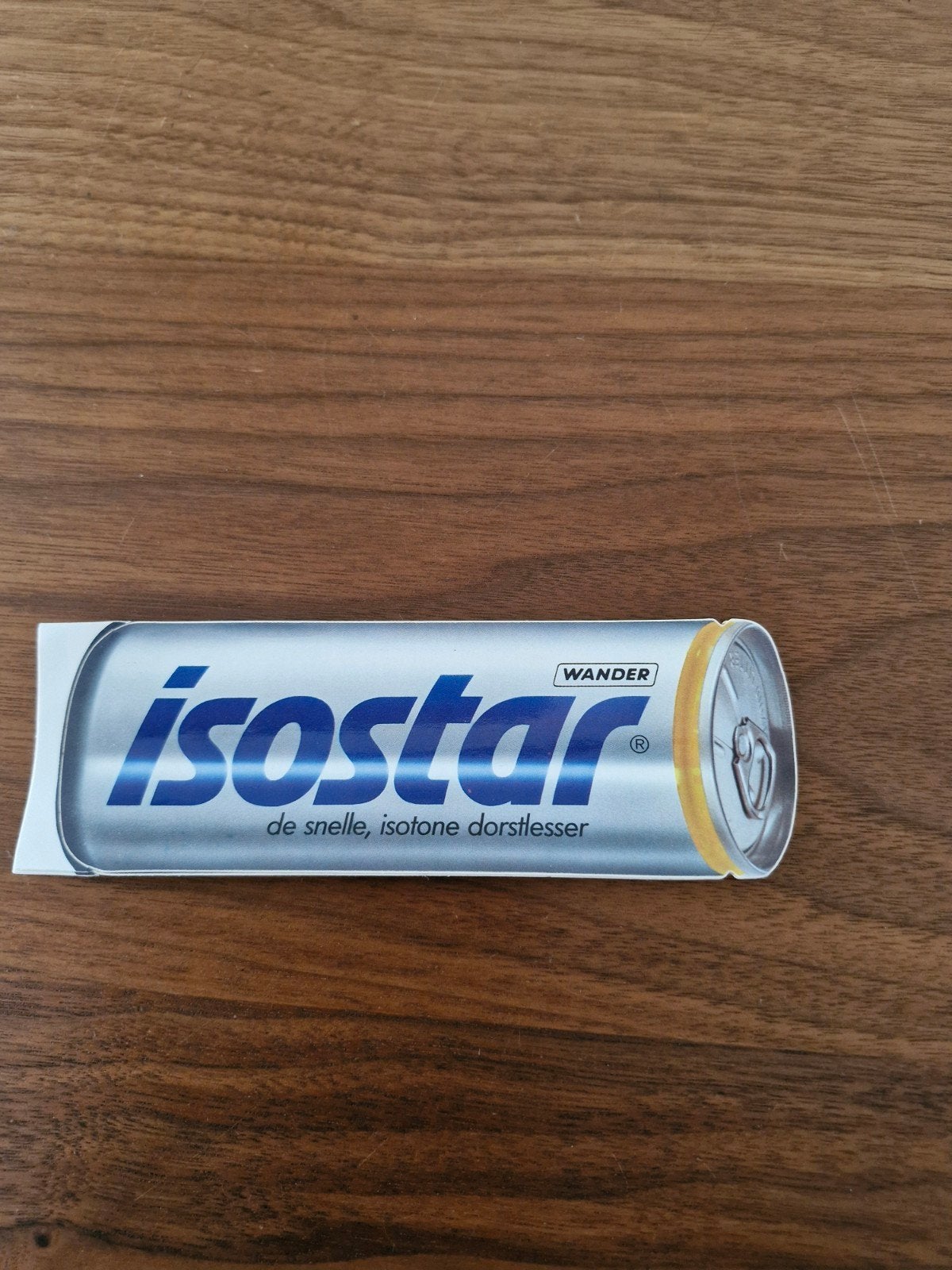 082 Isostar Sticker - De Snelle, Isotone Dorstlesser, Ophalen of Verzenden, Nieuw, Overige typen