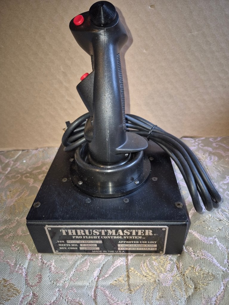 Thrustmaster Pro Flight Control System Joystick, Ophalen of Verzenden, Nieuw, Thrustmaster
