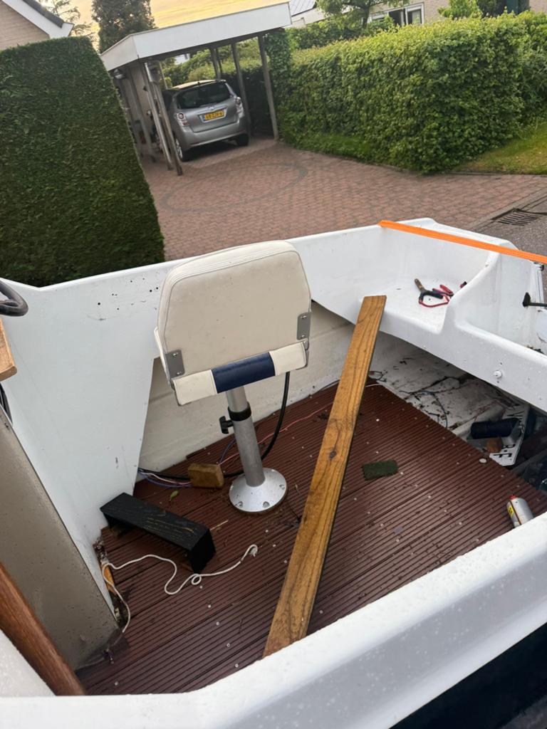 Bootstoel incl boot, Ophalen of Verzenden, Zo goed als nieuw, Overige typen, Motorboot