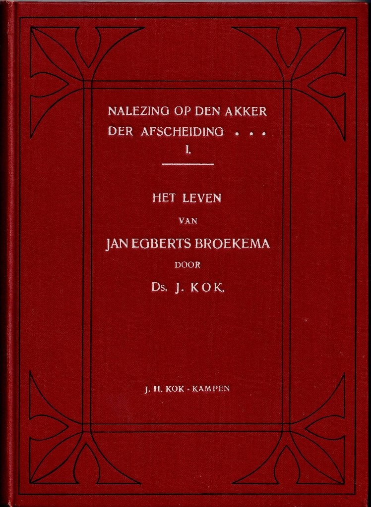 Ds. J. Kok – Het leven van Jan Egberts Broekema., Ophalen of Verzenden, Gelezen, Christendom | Protestants