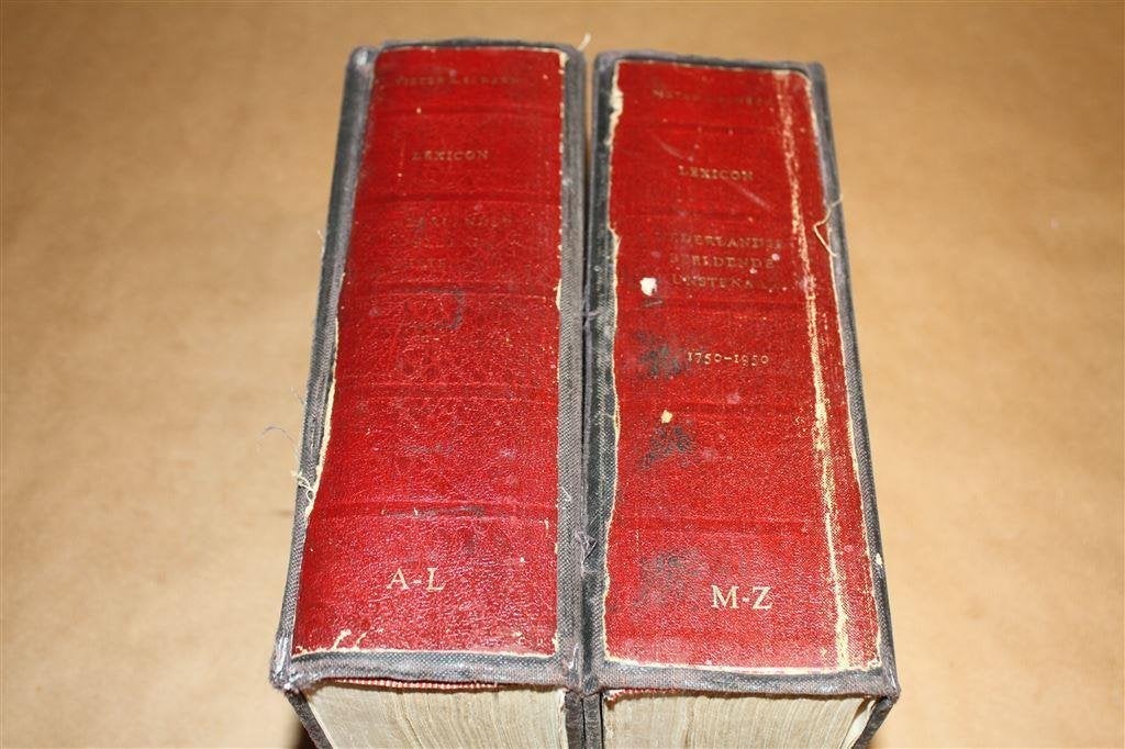 Lexicon Ned. beeldende kunstenaars 1750-1950. 2 delen., Boeken, Kunst en Cultuur | Beeldend, Ophalen of Verzenden, Gelezen