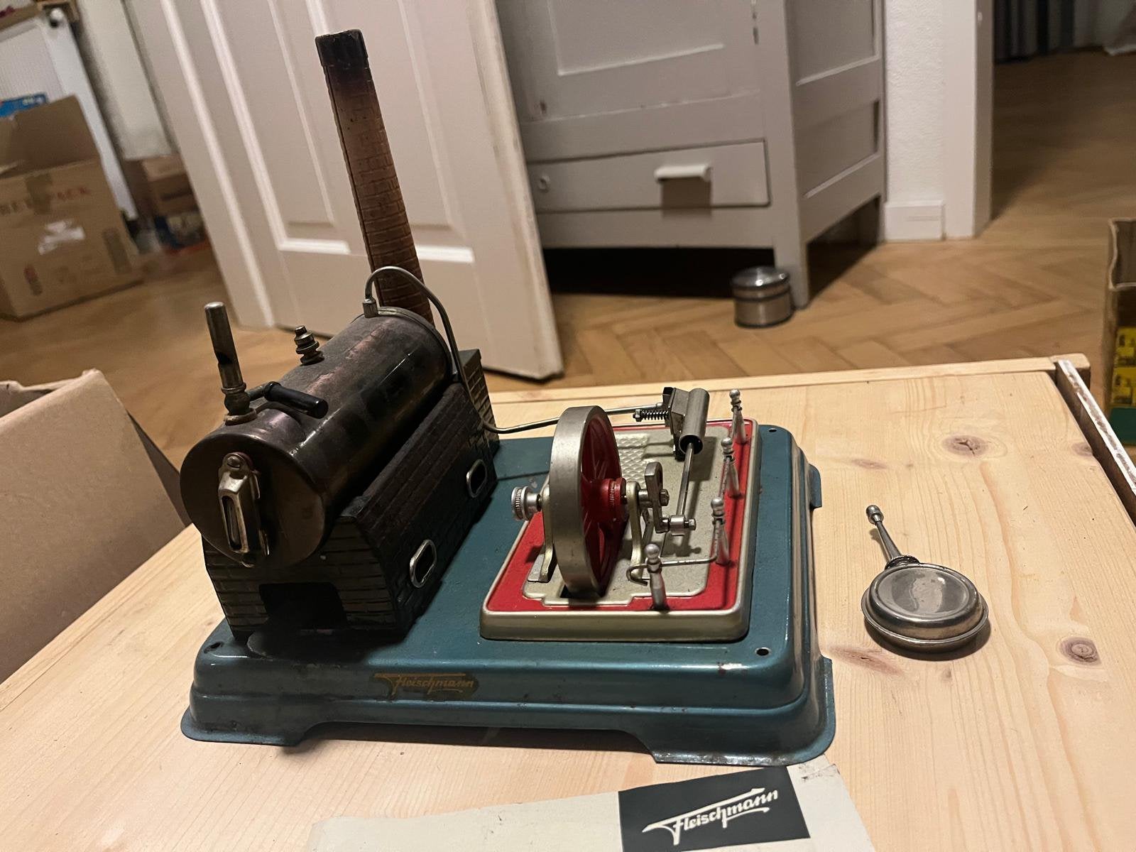 Fleischmann stoommachine 125/2 ovp, Ophalen of Verzenden, Zo goed als nieuw